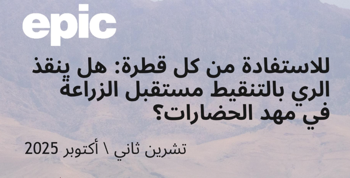“للاستفادة من كل قطرة: هل ينقذ الري بالتنقيط مستقبل الزراعة في مهد الحضارات؟”